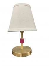 House of Troy B203-SB/OR - Bryson Mini Satin Brass/Orchid Accent Lamp