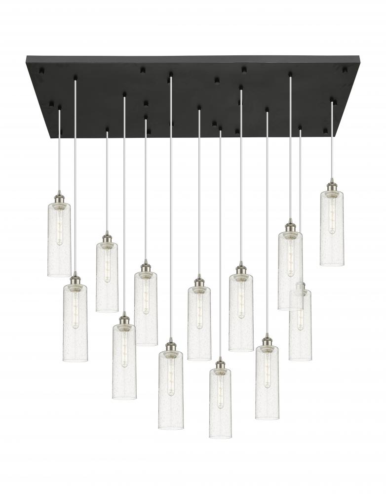 Crown Point - 13 Light - 54 inch - Brushed Satin Nickel - Multi Pendant