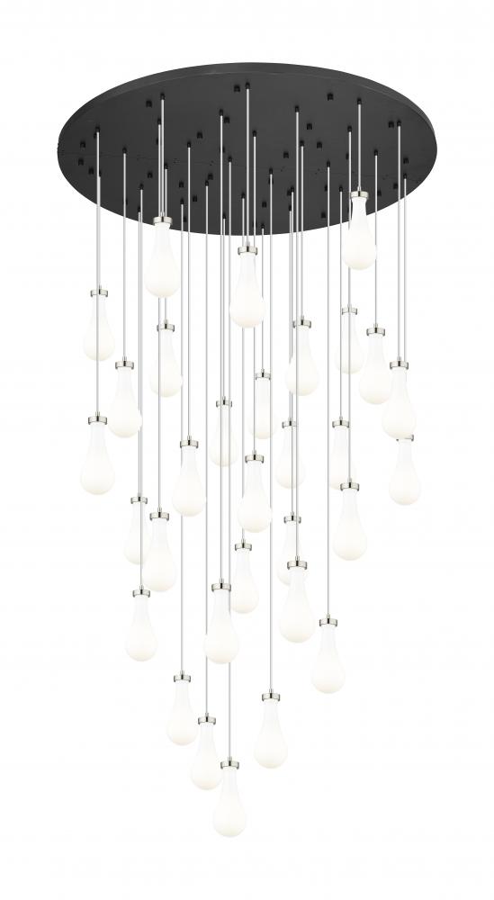 Owego - 31 Light - 60 inch - Brushed Satin Nickel - Multi Pendant