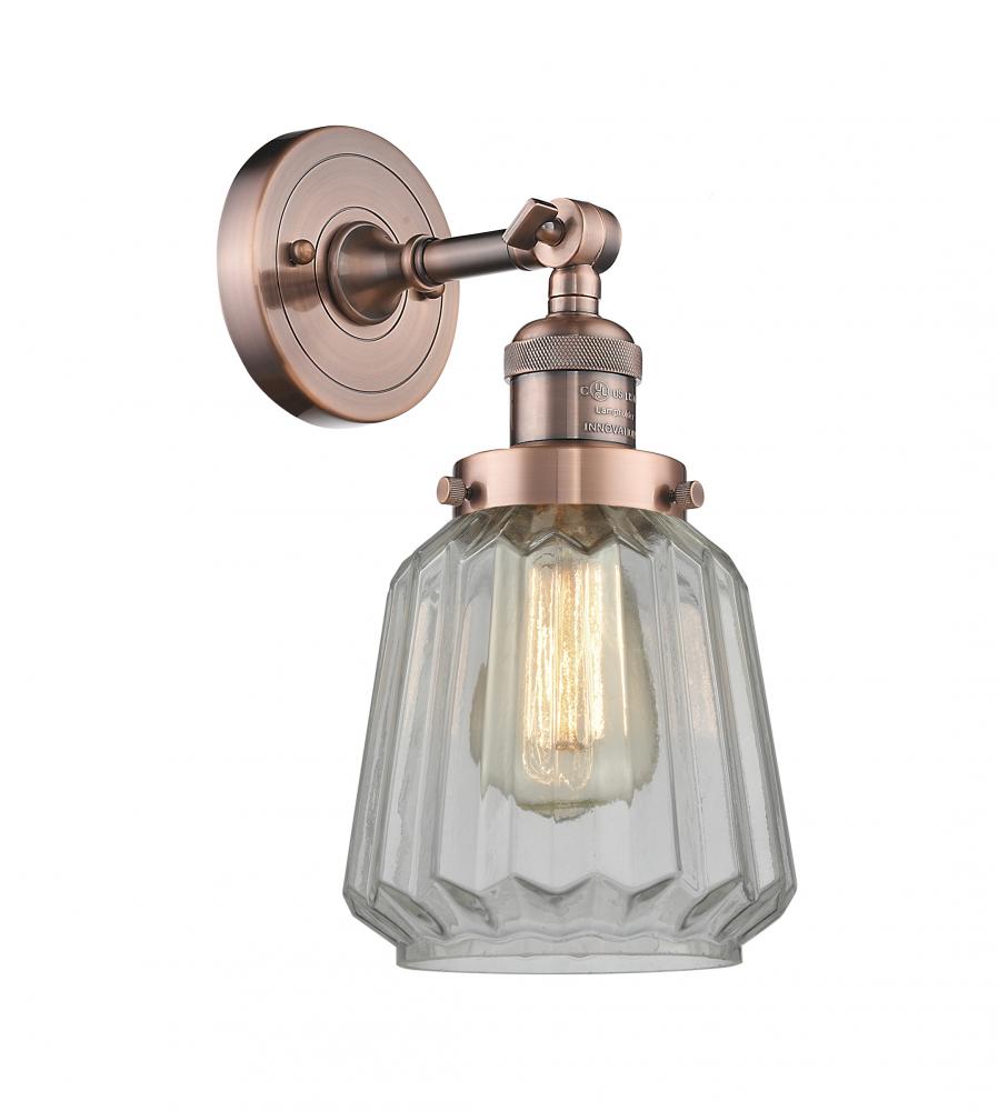 Chatham - 1 Light - 7 inch - Antique Copper - Sconce