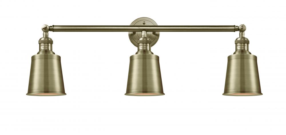 Addison - 3 Light - 32 inch - Antique Brass - Bath Vanity Light