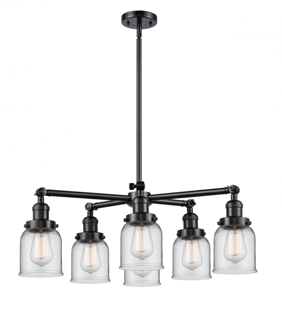 Small Bell 6 Light Chandelier