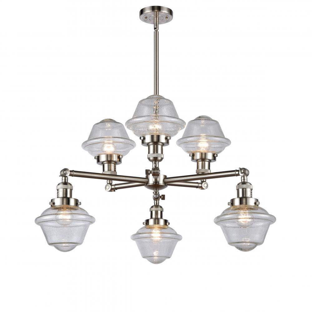 Small Oxford 6 Light Chandelier