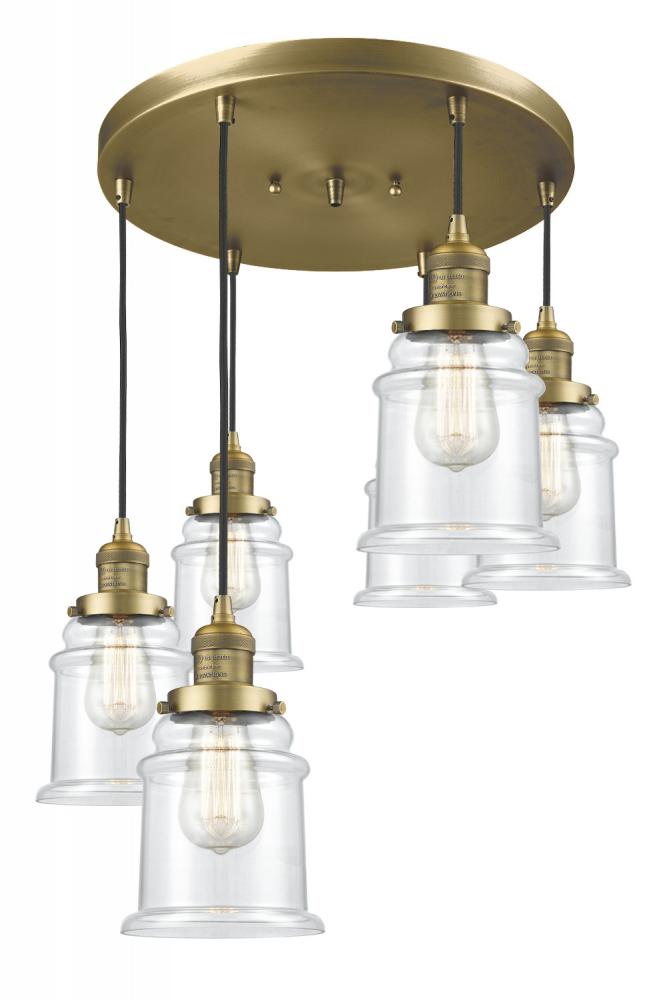 Canton 6 Light Multi-Pendant