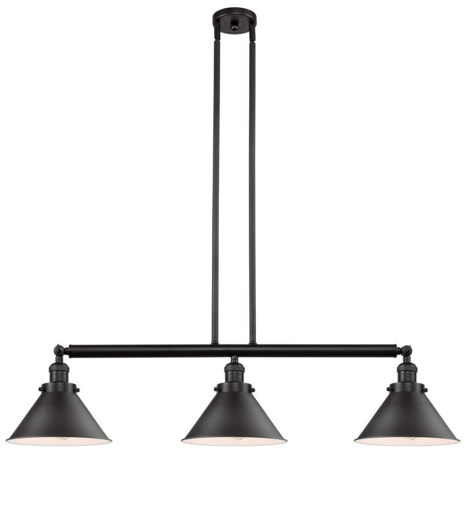 Briarcliff - 3 Light - 43 inch - Oil Rubbed Bronze - Stem Hung - Island Light