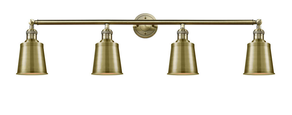 Addison - 4 Light - 42 inch - Antique Brass - Bath Vanity Light