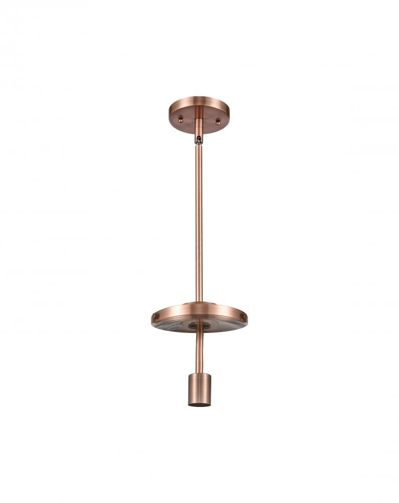 Lake Placid - 1 Light - 7 inch - Antique Copper - Pendant