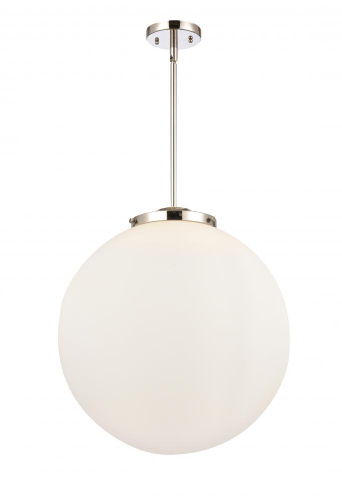 Beacon - 3 Light - 18 inch - Polished Nickel - Stem hung - Pendant