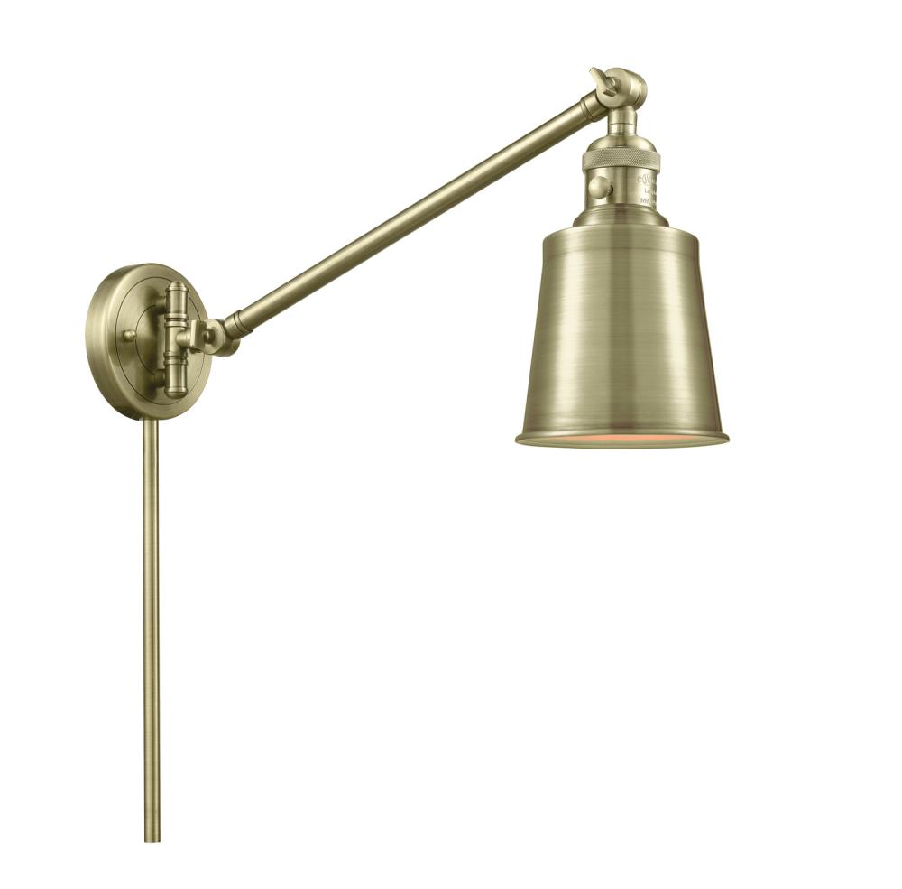 Addison - 1 Light - 8 inch - Antique Brass - Swing Arm