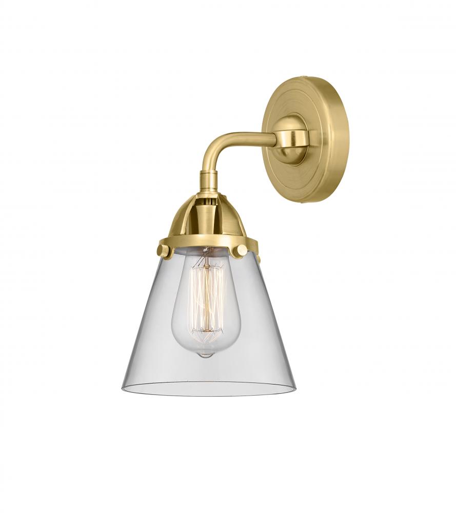 Cone - 1 Light - 6 inch - Satin Gold - Sconce