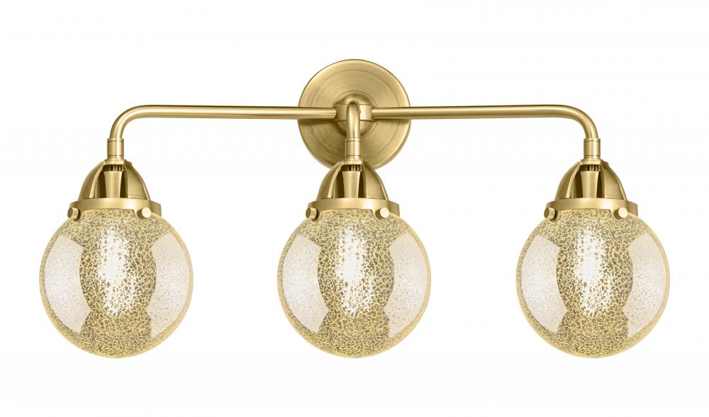 Beacon - 3 Light - 24 inch - Satin Gold - Bath Vanity Light