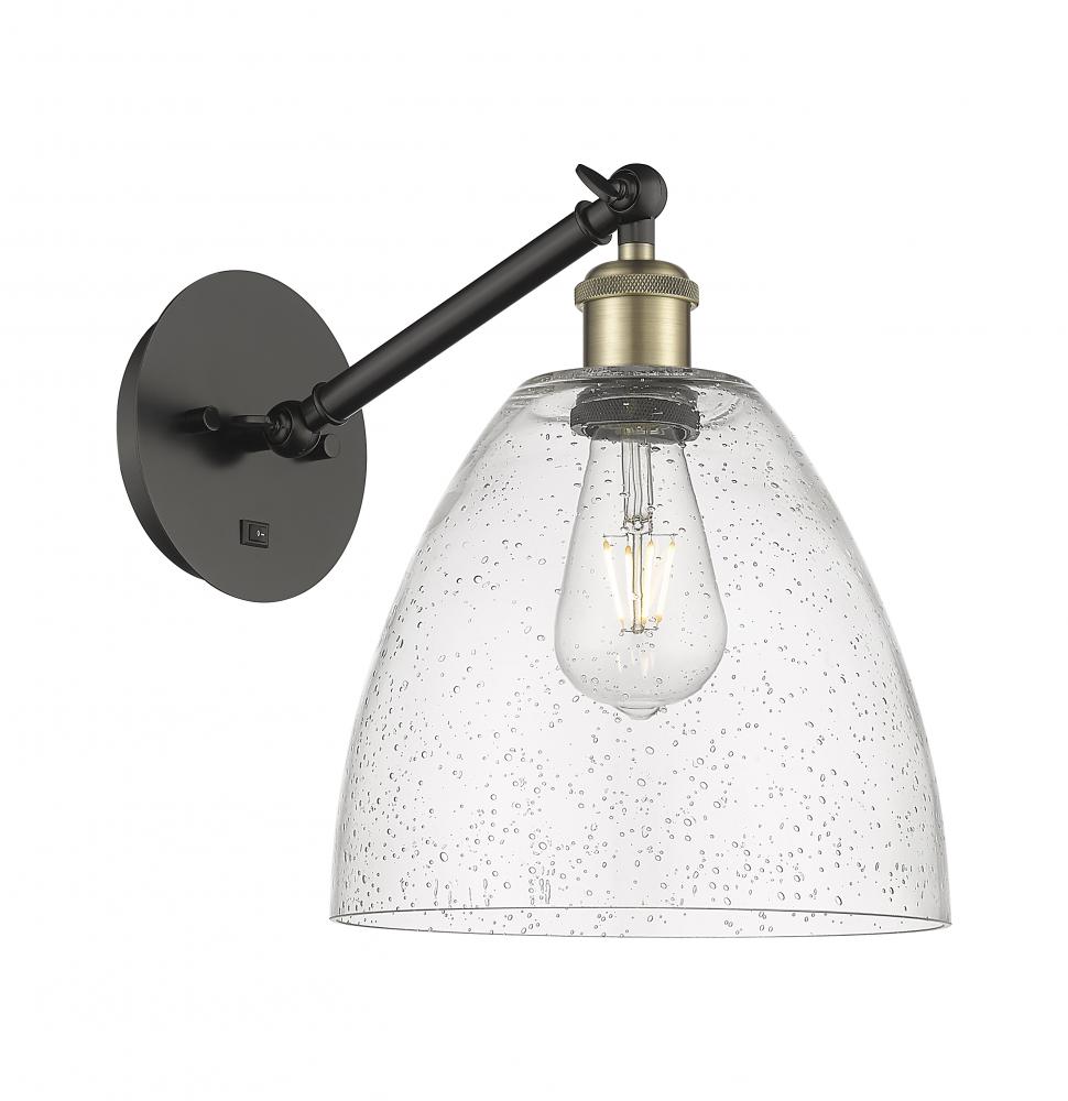 Bristol - 1 Light - 9 inch - Black Antique Brass - Sconce