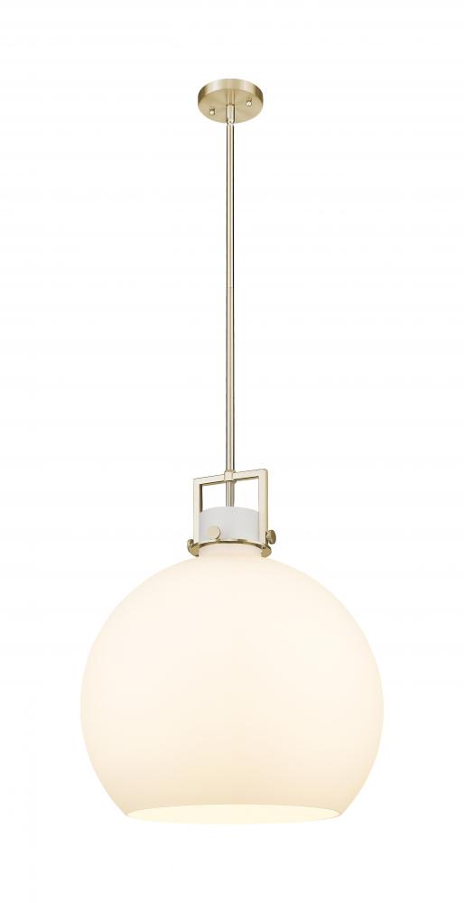 Newton Sphere - 1 Light - 18 inch - Champagne Bronze - Pendant