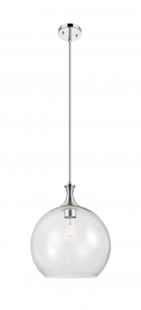 Astor - 1 Light - 14 inch - Polished Nickel - Pendant