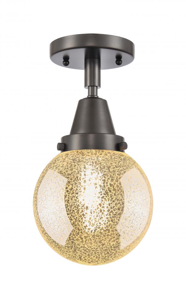 Beacon - 1 Light - 6 inch - Oil Rubbed Bronze - Semi-Flush Mount