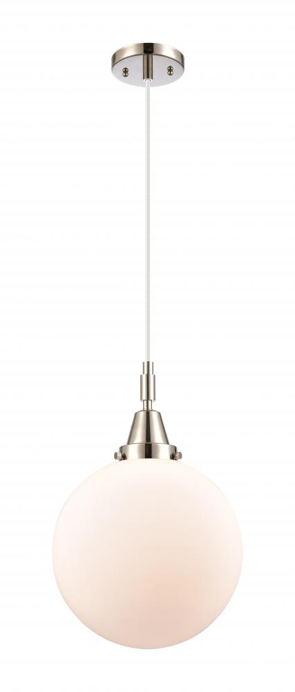 Beacon - 1 Light - 10 inch - Polished Nickel - Mini Pendant