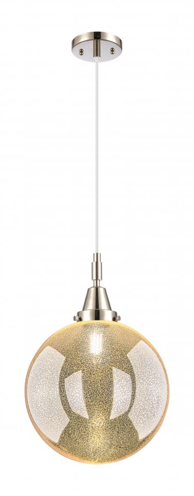 Beacon - 1 Light - 12 inch - Polished Nickel - Mini Pendant