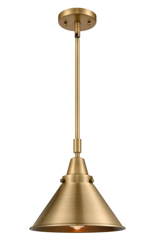 Briarcliff - 1 Light - 10 inch - Brushed Brass - Mini Pendant
