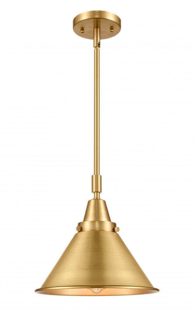 Briarcliff - 1 Light - 10 inch - Satin Gold - Mini Pendant