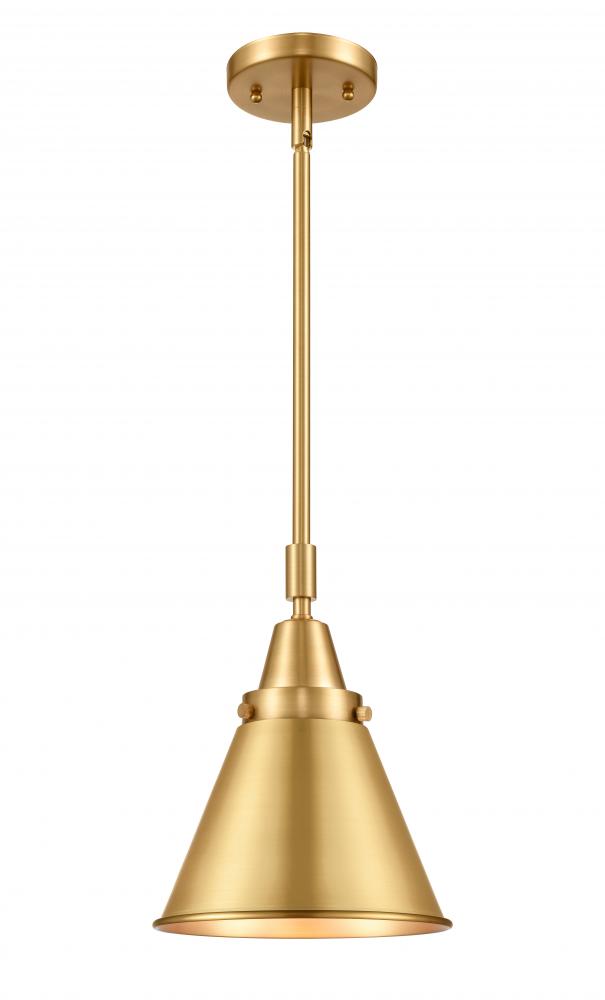 Appalachian - 1 Light - 8 inch - Satin Gold - Mini Pendant