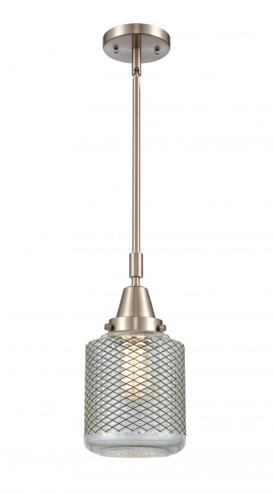 Stanton - 1 Light - 6 inch - Brushed Satin Nickel - Mini Pendant