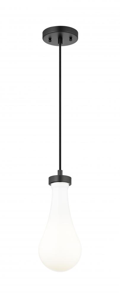 Owego - 1 Light - 5 inch - Matte Black - Pendant