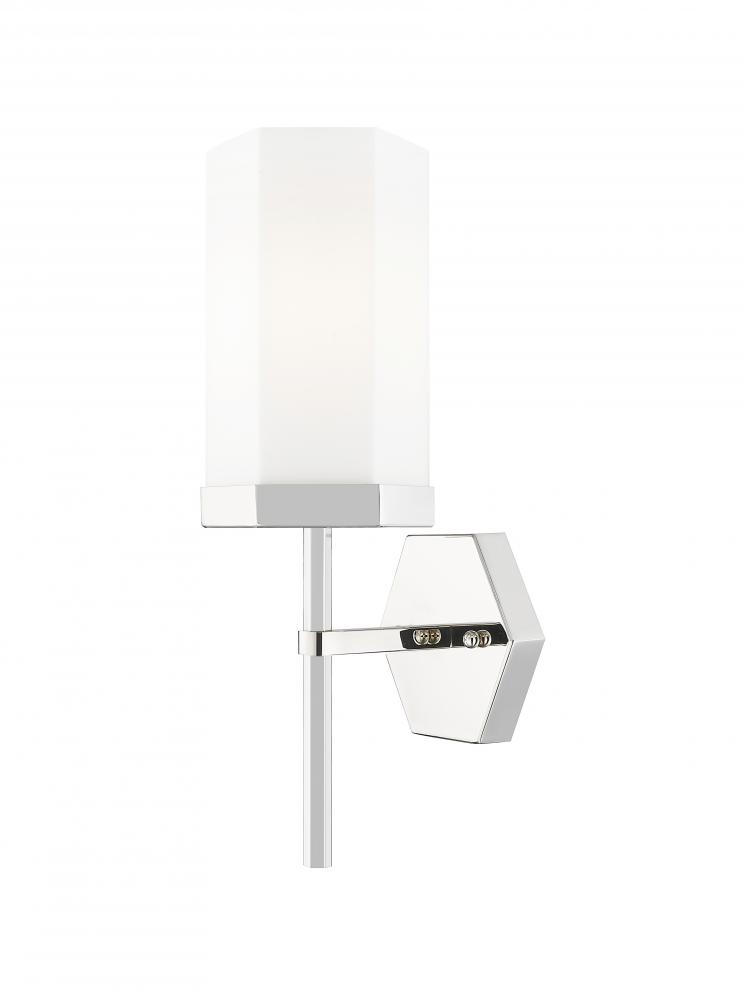 Blakeley - 1 Light - 5 inch - Polished Nickel - Sconce