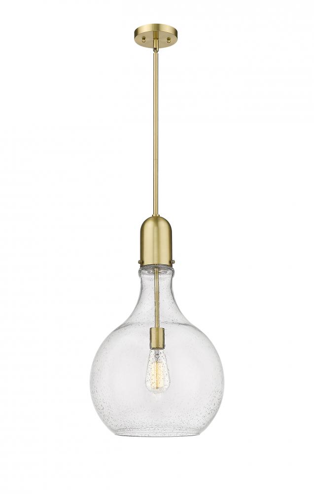 Amherst - 1 Light - 14 inch - Satin Gold - Cord hung - Pendant
