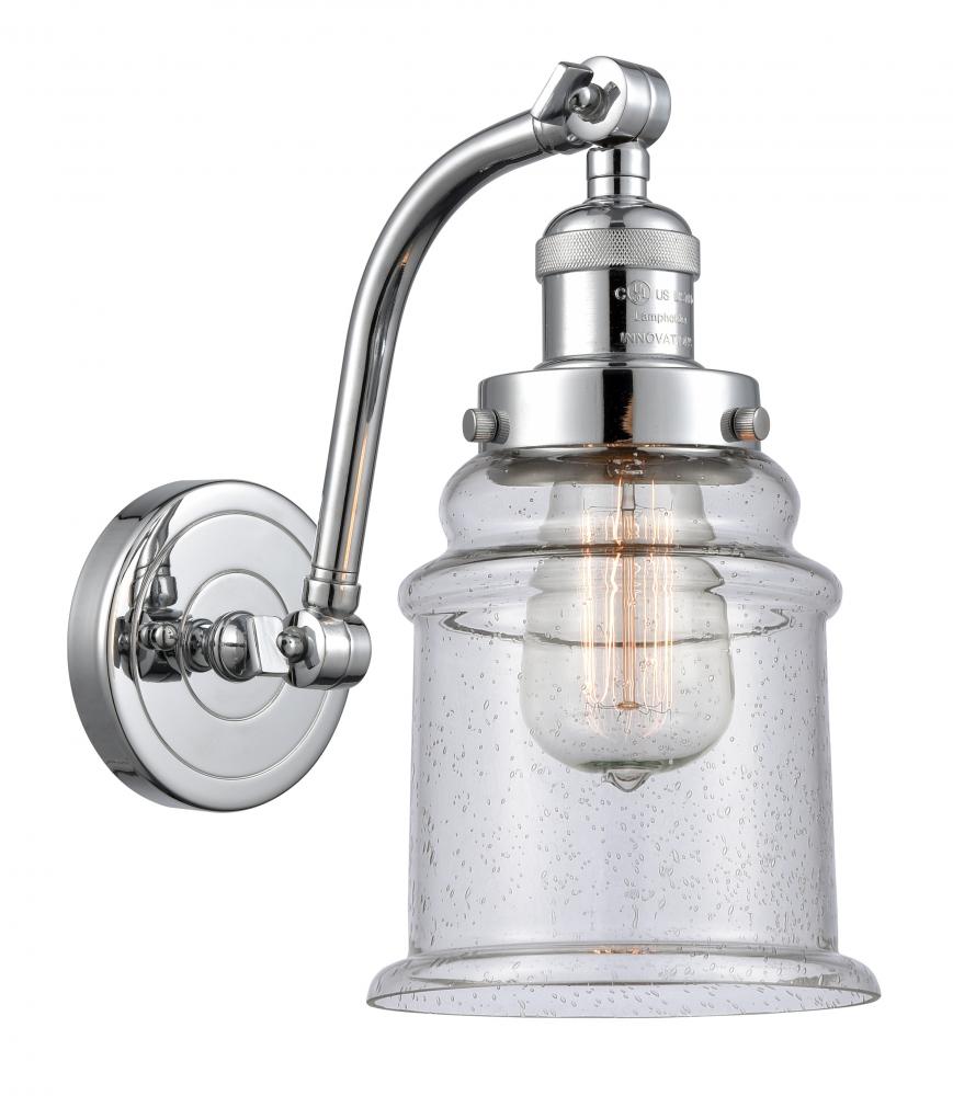 Canton - 1 Light - 6 inch - Polished Chrome - Adjustable Sconce