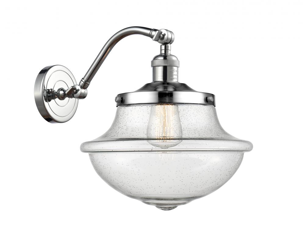 Oxford - 1 Light - 8 inch - Polished Chrome - Adjustable Sconce