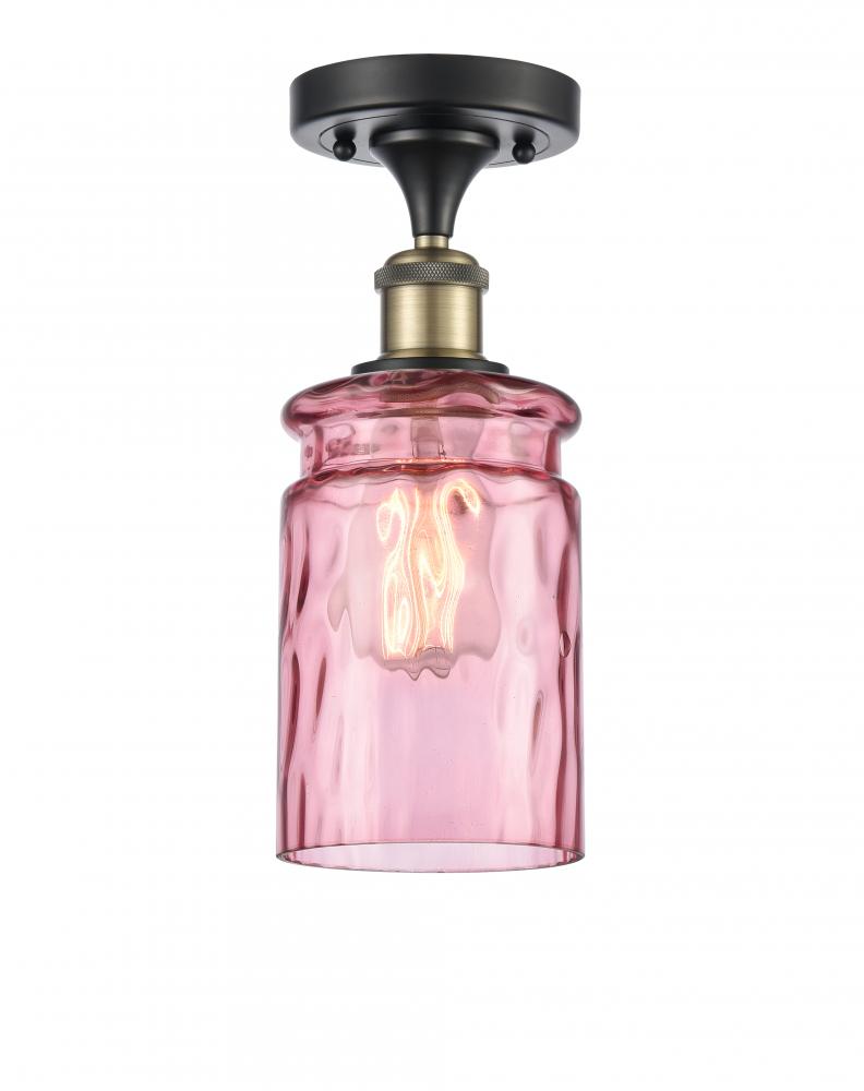 Candor 1 Light Semi-Flush Mount