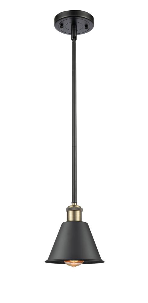 Smithfield - 1 Light - 7 inch - Black Antique Brass - Mini Pendant