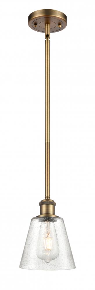 Caton - 1 Light - 5 inch - Brushed Brass - Mini Pendant