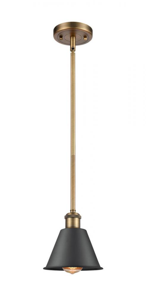 Smithfield - 1 Light - 7 inch - Brushed Brass - Mini Pendant