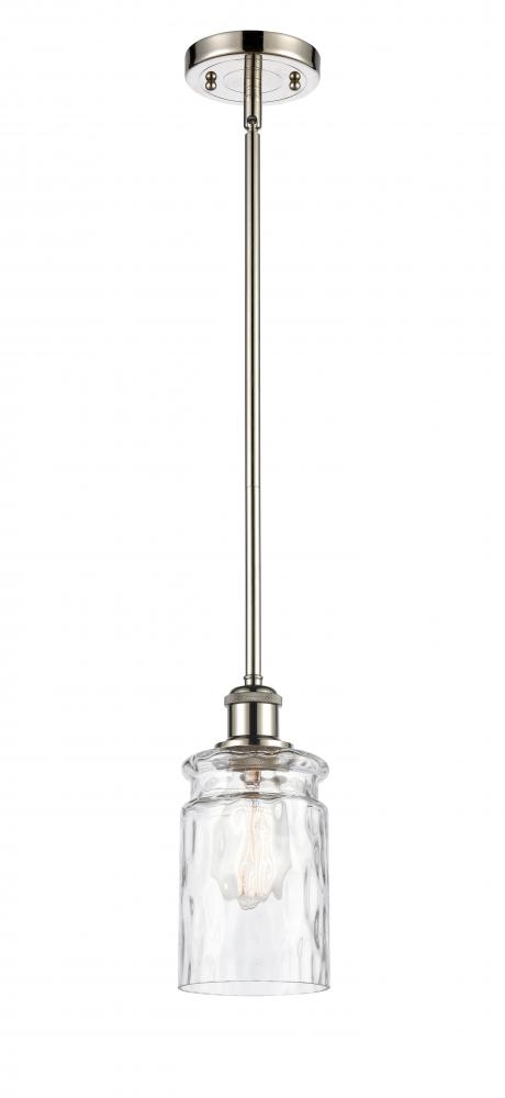 Candor - 1 Light - 5 inch - Polished Nickel - Mini Pendant