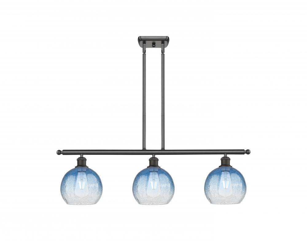 Brookhaven Globe - 3 Light - 36 inch - Oil Rubbed Bronze - Stem Hung - Island Light