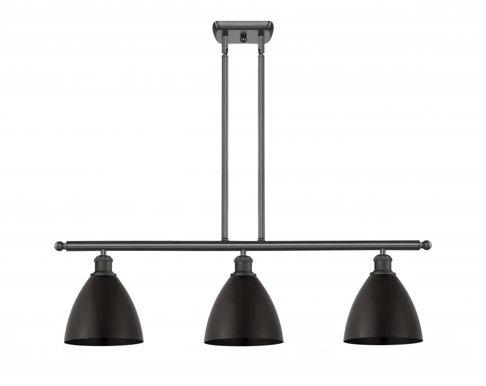 Bristol - 3 Light - 36 inch - Oil Rubbed Bronze - Stem hung - Island Light