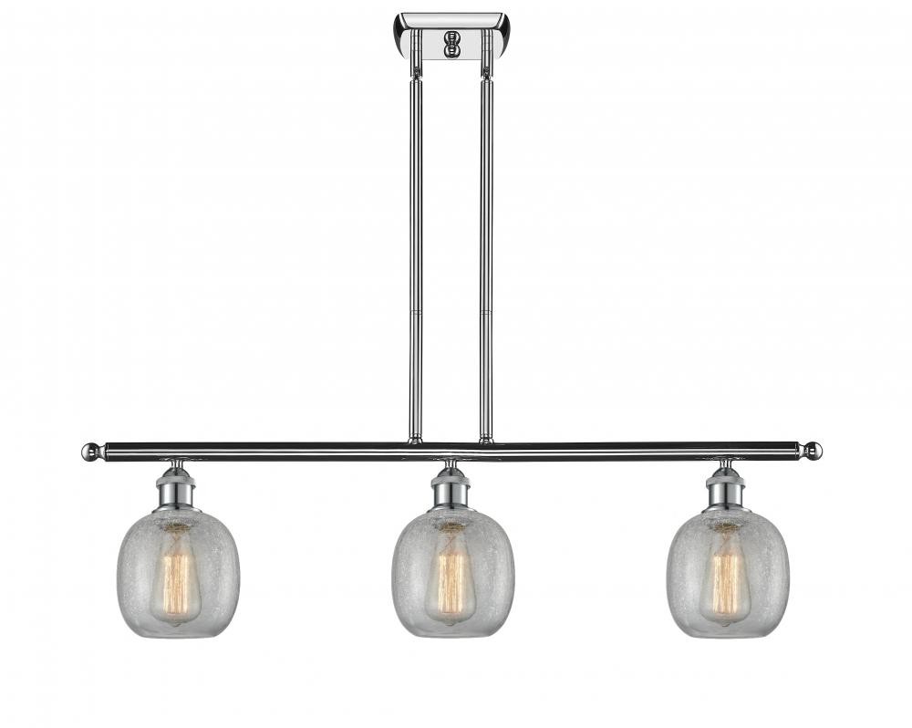 Belfast - 3 Light - 36 inch - Polished Chrome - Stem hung - Island Light