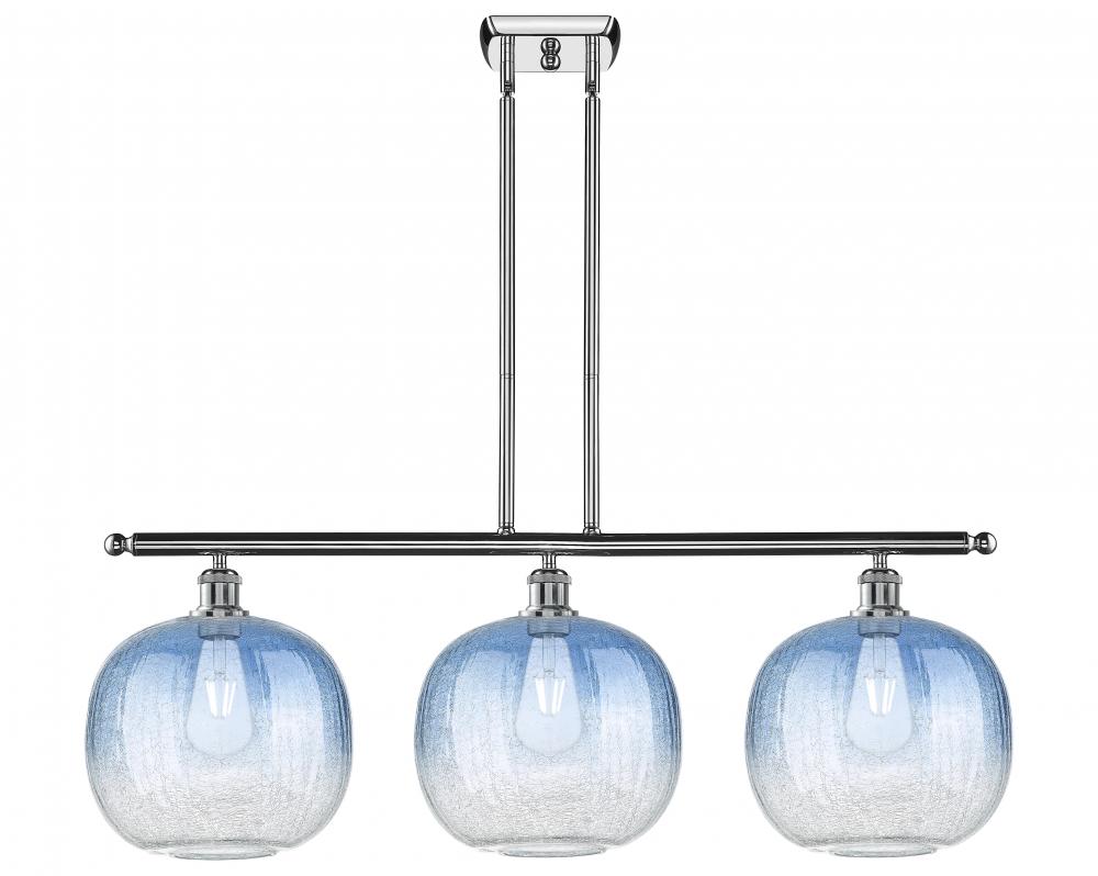 Brookhaven Sphere - 3 Light - 37 inch - Polished Chrome - Stem Hung - Island Light