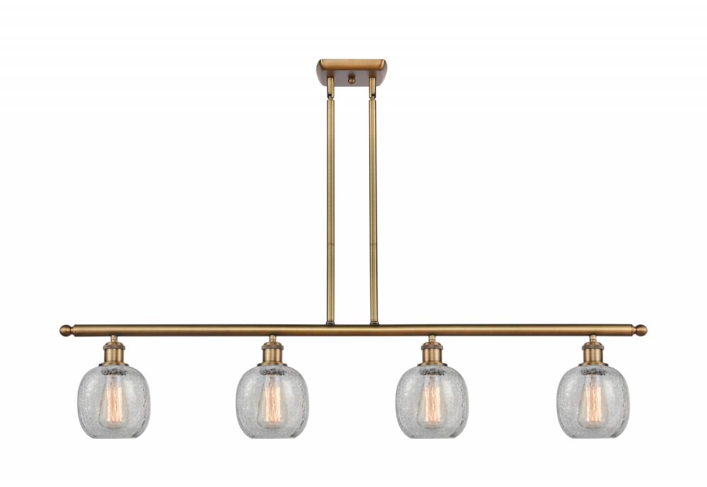 Belfast - 4 Light - 48 inch - Brushed Brass - Stem hung - Island Light