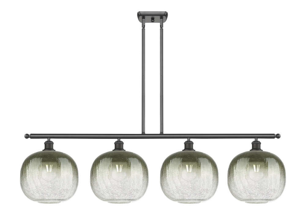 Brookhaven Sphere - 4 Light - 49 inch - Oil Rubbed Bronze - Stem Hung - Island Light