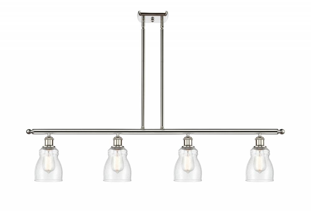 Ellery - 4 Light - 48 inch - Polished Nickel - Stem hung - Island Light