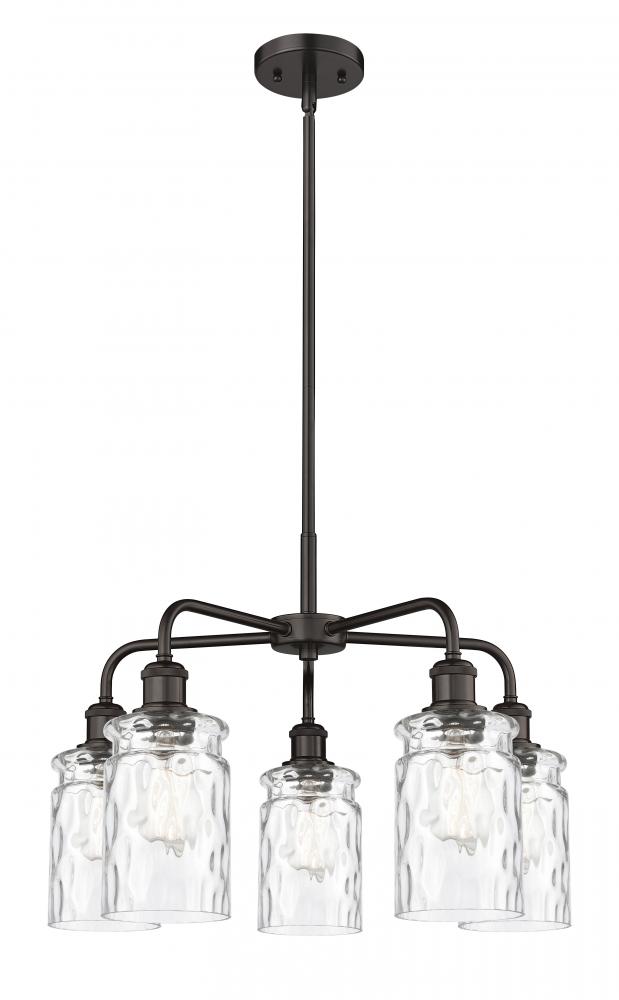Candor - 5 Light - 23 inch - Oil Rubbed Bronze - Chandelier