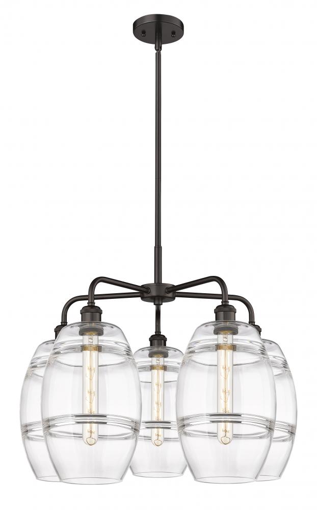 Vaz - 5 Light - 26 inch - Oil Rubbed Bronze - Chandelier