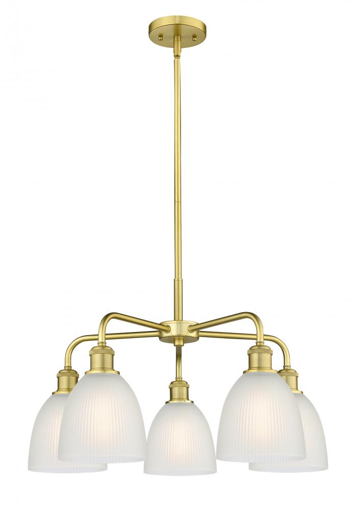 Castile - 5 Light - 24 inch - Satin Gold - Chandelier