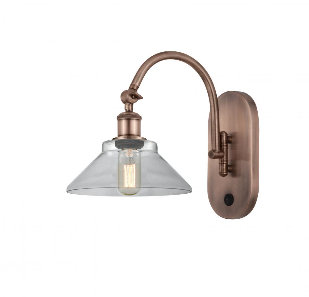 Orwell - 1 Light - 8 inch - Antique Copper - Sconce