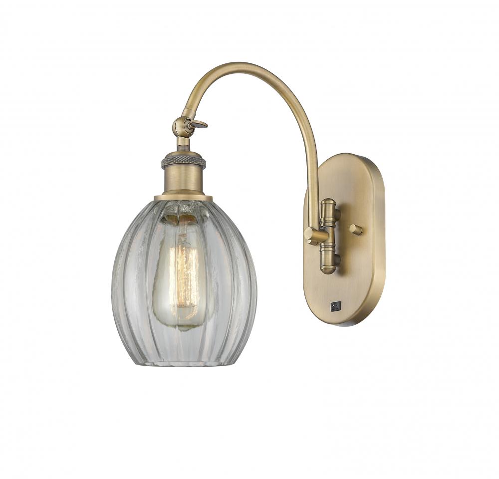 Eaton - 1 Light - 6 inch - Brushed Brass - Adjustable Swing Arm