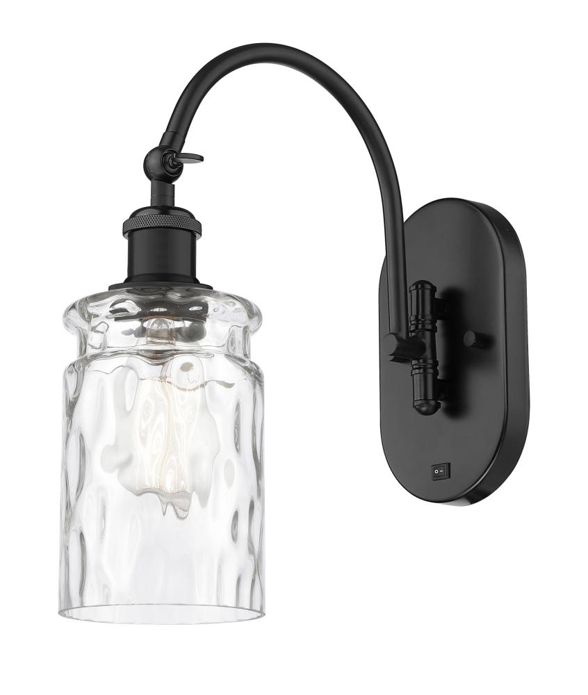 Candor - 1 Light - 5 inch - Matte Black - Sconce