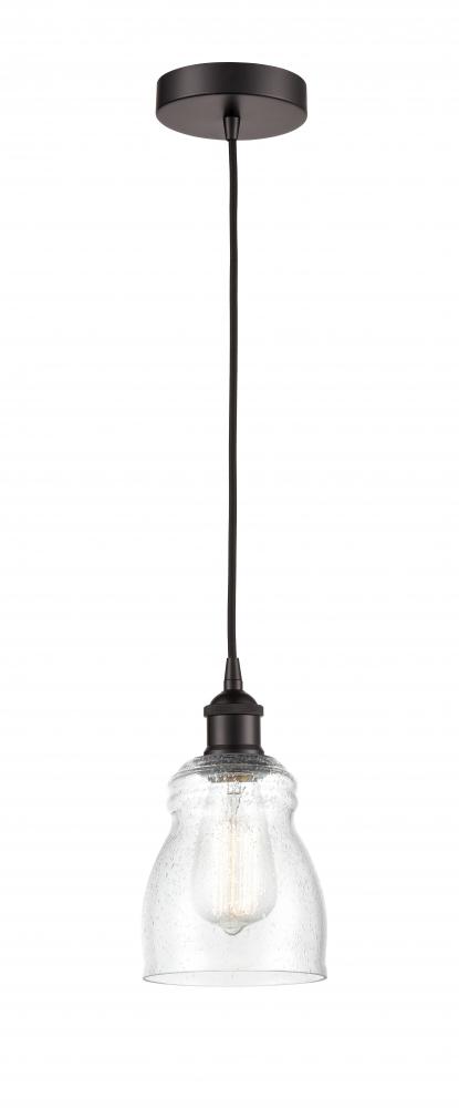 Ellery - 1 Light - 5 inch - Oil Rubbed Bronze - Cord hung - Mini Pendant