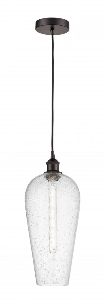 Chelsea - 1 Light - 8 inch - Oil Rubbed Bronze - Cord hung - Mini Pendant